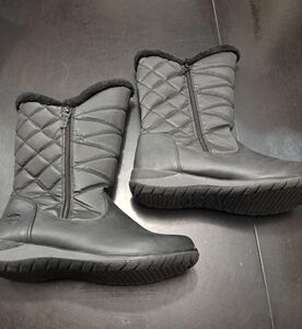SALE Totes Jill Black Waterproof Women's Winter Boot Size 8